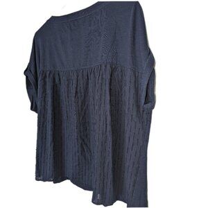 BearPaw Womens Tee Shirt Casual Top with Eyelet Embroidery